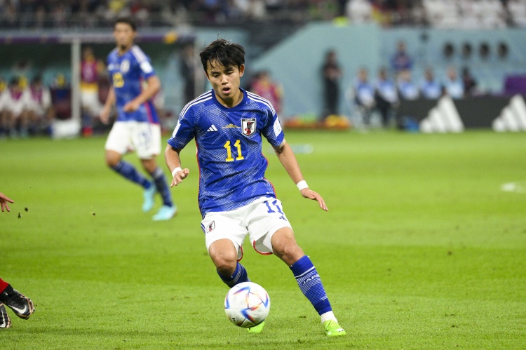 电竞世界杯-久保建英：8号球衣比想象中更合适 本届世界杯有更充分备战时间